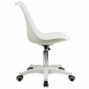 Кресло стул BRABIX "Eames MG-310 PL", пластик белый, экокожа белая, 532926 в Тюмени - tumen.mebel24.online | фото 3