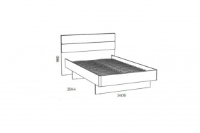 Кровать 1200х2000 "Морти" НМ 041.20 Х с основанием в Тюмени - tumen.mebel24.online | фото 7