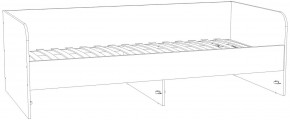 Кровать 900х2000 "Банни" НМ 041.38 с основанием (Бисквит) в Тюмени - tumen.mebel24.online | фото 4