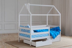Кровать-домик 80*160 Белый в Тюмени - tumen.mebel24.online | фото 3