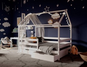 Кровать-домик 80*190 Белый в Тюмени - tumen.mebel24.online | фото