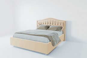 Кровать Калининград с ПМ 1600 (экокожа белая) в Тюмени - tumen.mebel24.online | фото 2