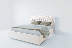 Кровать Калининград с ПМ 800 (экокожа белая) в Тюмени - tumen.mebel24.online | фото 2