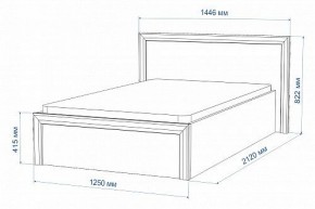 Кровать полутораспальная Нобиле Кр-120 в Тюмени - tumen.mebel24.online | фото 3