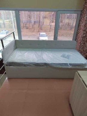 Кровать Зарина угловая Newtone light beige угол левый в Тюмени - tumen.mebel24.online | фото 3