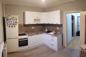 Кухня модульная Луксор серый-кремовый в Тюмени - tumen.mebel24.online | фото 5