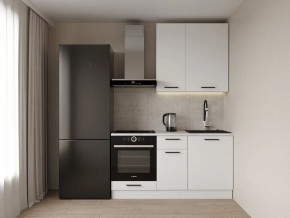 Кухонный гарнитур Белый Глянец 1600 h950 (Стол. 26мм) в Тюмени - tumen.mebel24.online | фото 1