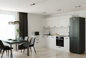 Кухонный гарнитур Белый Глянец 2600*1600 (Стол. 38мм) в Тюмени - tumen.mebel24.online | фото