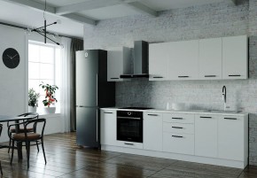 Кухонный гарнитур Белый Глянец 2800 (Стол. 38мм) в Тюмени - tumen.mebel24.online | фото 1