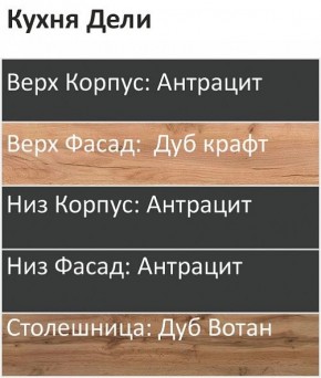 Кухонный гарнитур Дели 1000 (Стол. 26мм) в Тюмени - tumen.mebel24.online | фото 3