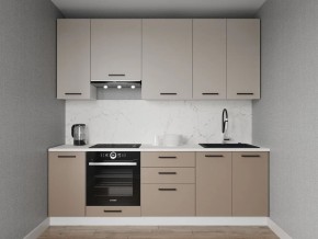 Кухонный гарнитур Каппучино 2400 h950 (Стол. 26мм) в Тюмени - tumen.mebel24.online | фото