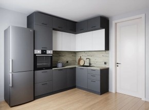 Кухонный гарнитур Меренга 2200*1700 (Стол. 38мм) в Тюмени - tumen.mebel24.online | фото