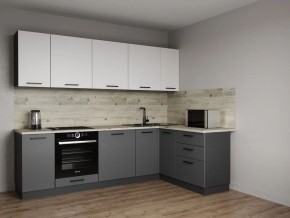 Кухонный гарнитур Меренга 2600*1600 (Стол. 26мм) в Тюмени - tumen.mebel24.online | фото 1