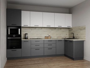Кухонный гарнитур Меренга 3200*1400 (Стол. 38 мм) в Тюмени - tumen.mebel24.online | фото 1