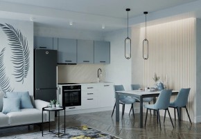 Кухонный гарнитур Ниагара 2550 (Стол. 26мм) в Тюмени - tumen.mebel24.online | фото 1