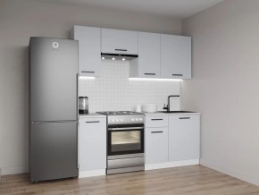 Кухонный гарнитур Смоки 2000 (Стол. 38 мм) в Тюмени - tumen.mebel24.online | фото 1