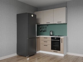 Кухонный гарнитур угловой Каппучино 1000*1800 (Стол. 38мм) в Тюмени - tumen.mebel24.online | фото