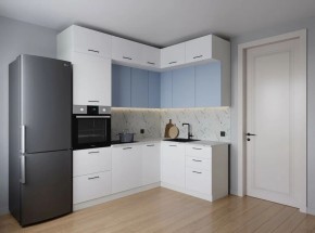 Кухонный гарнитур угловой Капри 2200*1700 (Стол. 38мм) в Тюмени - tumen.mebel24.online | фото