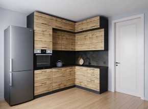 Кухонный гарнитур угловой Крафт 2200*1700 (Стол. 26мм) в Тюмени - tumen.mebel24.online | фото