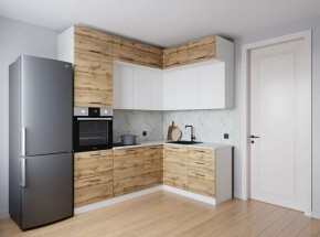 Кухонный гарнитур угловой Лада 2200*1700 (Стол. 26мм) в Тюмени - tumen.mebel24.online | фото