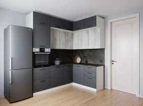 Кухонный гарнитур угловой Санторини 2200*1700 (Стол. 38мм) в Тюмени - tumen.mebel24.online | фото