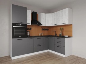 Кухонный гарнитур угловой Санторини 2400*1600 (Стол. 26мм) в Тюмени - tumen.mebel24.online | фото