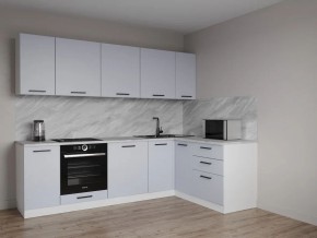 Кухонный гарнитур угловой Смоки 2600*1600 (Стол. 38 мм) в Тюмени - tumen.mebel24.online | фото