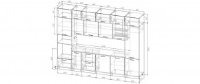 Кухонный гарнитур Умбра 3400 (Стол. 26мм) в Тюмени - tumen.mebel24.online | фото 2