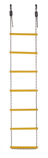 Лестница веревочная 7 перекладин цв.желтый D=25  в Тюмени - tumen.mebel24.online | фото