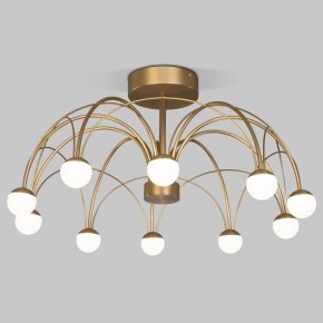 Люстра на штанге Eurosvet Ragno 90031/10 LED золото в Тюмени - tumen.mebel24.online | фото