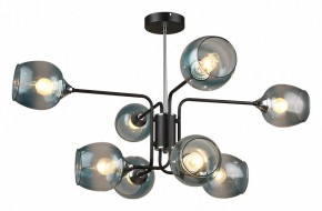 Люстра на штанге Imex 3564 MD.3564-8-S BK+CH в Тюмени - tumen.mebel24.online | фото