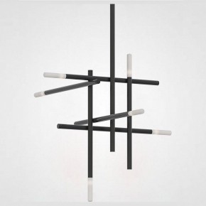 Люстра на штанге Imperiumloft Traverse Black TRAVERSE01 в Тюмени - tumen.mebel24.online | фото