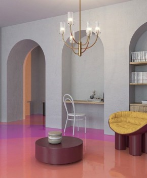 Люстра на штанге Maytoni Arco MOD223PL-08BS в Тюмени - tumen.mebel24.online | фото 4