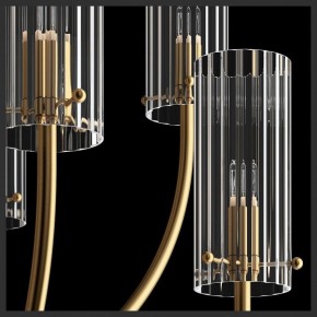 Люстра на штанге Maytoni Arco MOD223PL-08BS в Тюмени - tumen.mebel24.online | фото 6