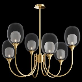 Люстра на штанге Maytoni Aura MOD016PL-06BS в Тюмени - tumen.mebel24.online | фото 2