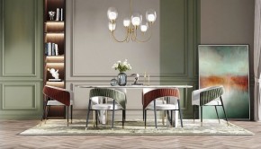 Люстра на штанге Maytoni Aura MOD016PL-06BS в Тюмени - tumen.mebel24.online | фото 3