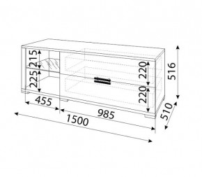 Мармарис (гостиная) М03 ТВ-тумба в Тюмени - tumen.mebel24.online | фото 2