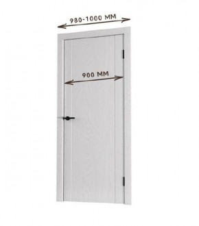 Межкомнатная дверь Bolivar Каньон браун (комплект) 900 в Тюмени - tumen.mebel24.online | фото