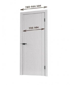 Межкомнатная дверь Bolivar Роялвуд белый (комплект) 700 в Тюмени - tumen.mebel24.online | фото