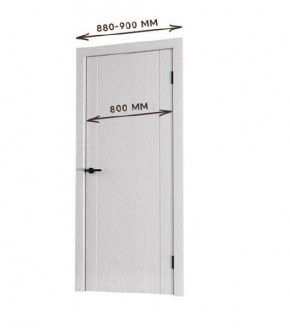 Межкомнатная дверь Bolivar Роялвуд белый (комплект) 800 в Тюмени - tumen.mebel24.online | фото
