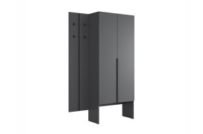 МЕРСИ Прихожая (модульная) графит в Тюмени - tumen.mebel24.online | фото 6