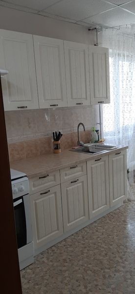 Модульная кухня Луксор клен бирюза в Тюмени - tumen.mebel24.online | фото 3