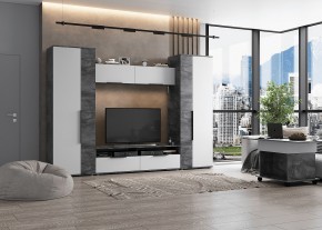 МОНИКА Гостиная (модульная) айрон рок в Тюмени - tumen.mebel24.online | фото 1