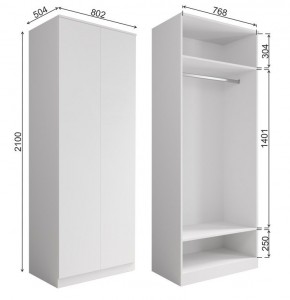 МОРИ МШ 800.1 Шкаф (графит) в Тюмени - tumen.mebel24.online | фото 2