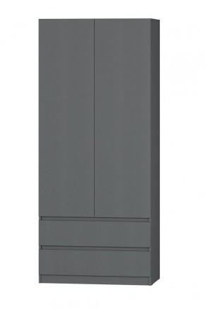МС "Хилтон" Шкаф №3 900 (Графит) в Тюмени - tumen.mebel24.online | фото 2