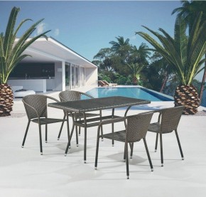 Набор уличный T286A/Y137C-W53 Brown 4Pcs в Тюмени - tumen.mebel24.online | фото 2