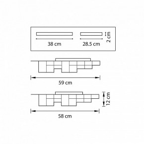 Накладной светильник Lightstar Favo 750122 в Тюмени - tumen.mebel24.online | фото 2