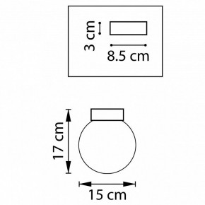 Накладной светильник Lightstar Globo 812011 в Тюмени - tumen.mebel24.online | фото 2