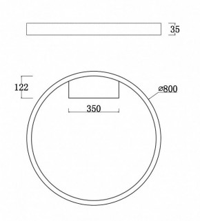Накладной светильник Maytoni Rim MOD058CL-L50BS4K в Тюмени - tumen.mebel24.online | фото 3