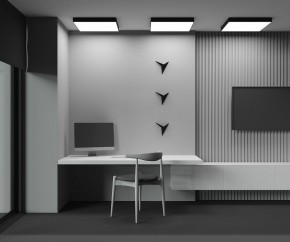 Накладной светильник Maytoni Zon C032CL-90W3K-SQ-B в Тюмени - tumen.mebel24.online | фото 9